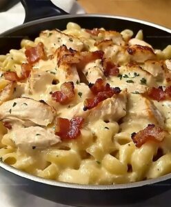 Best Chicken Bacon Ranch Pasta Recipe