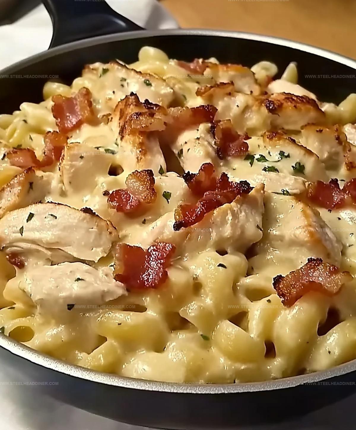 Best Chicken Bacon Ranch Pasta Recipe