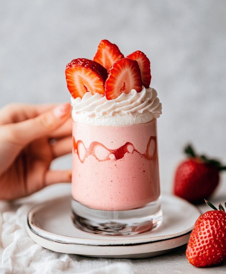 Creamy Strawberry Mousse Recipe
