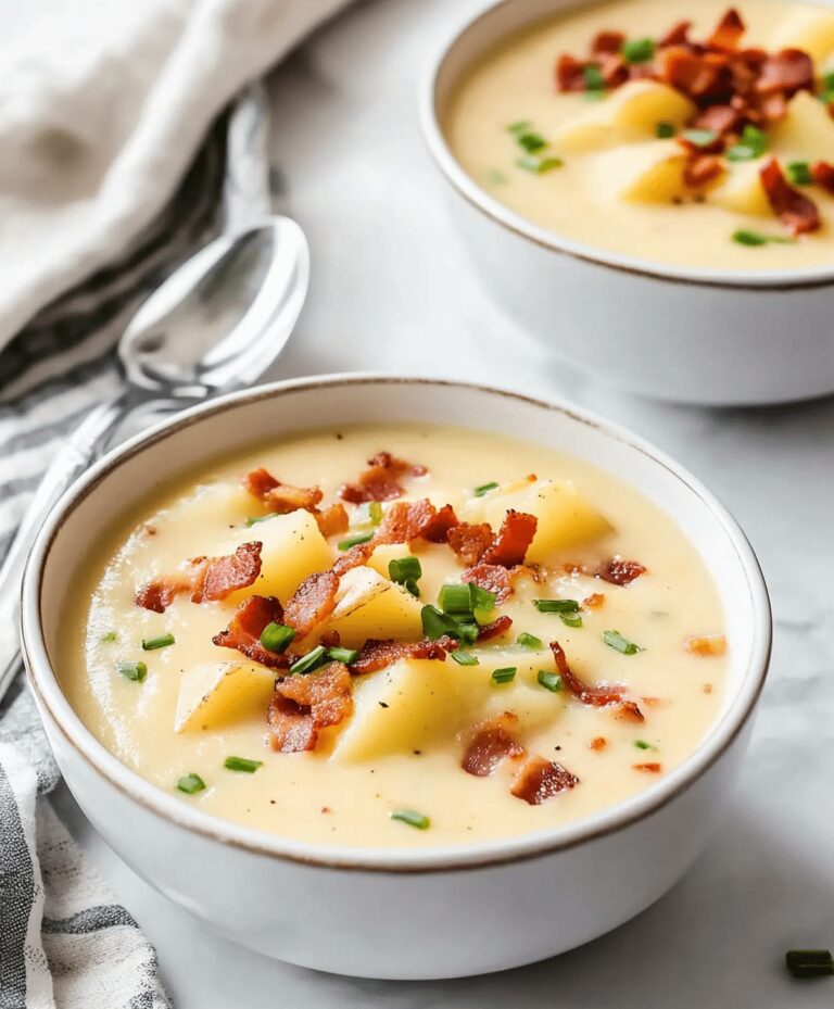 Creamy Potato Soup With Bacon Recipe