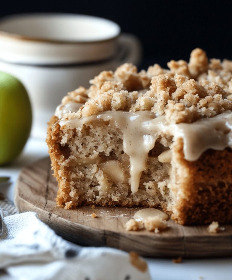 Apple Coffee Cake With Crumb Topping Recipe