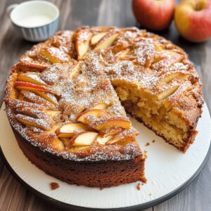 Moist Apple Cake Recipe