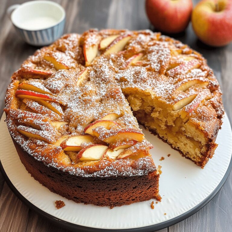 Moist Apple Cake Recipe