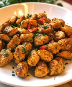 Garlic Butter Chicken Bites Recipe