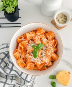 Creamy Tomato Rigatoni Pasta Recipe