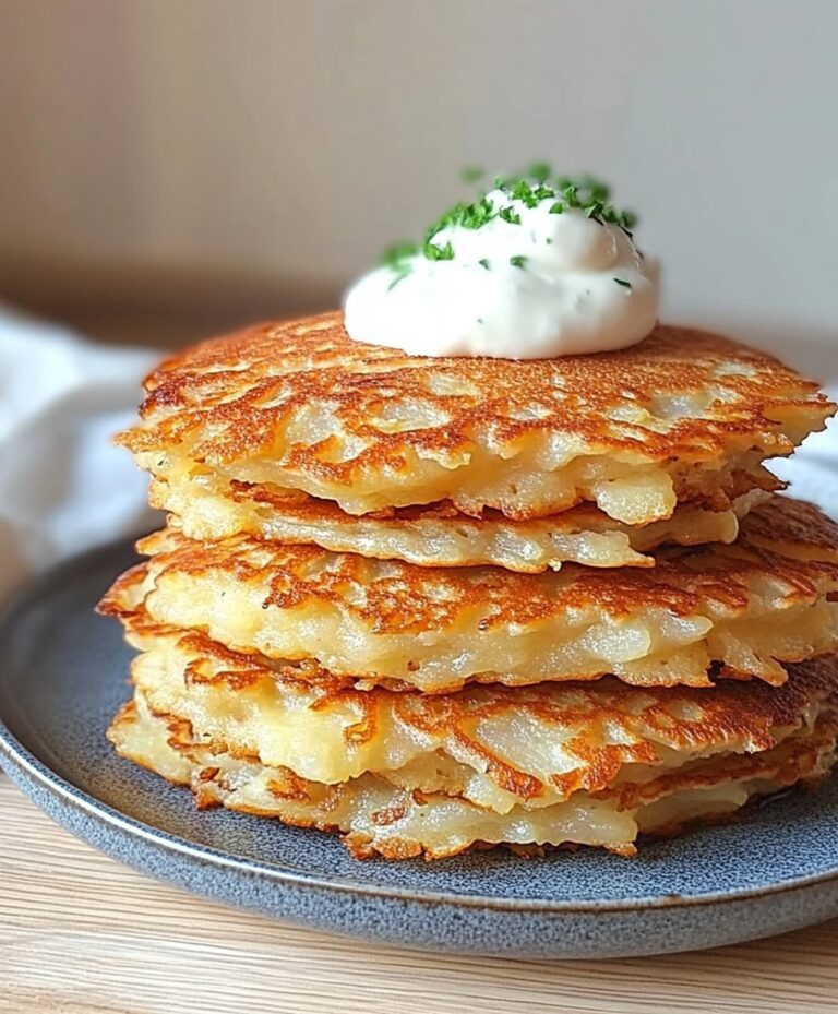 Quick German Potato Pancakes Recipe