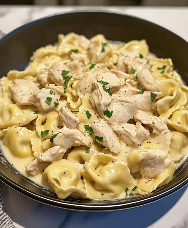 Best Chicken Tortellini Alfredo Recipe