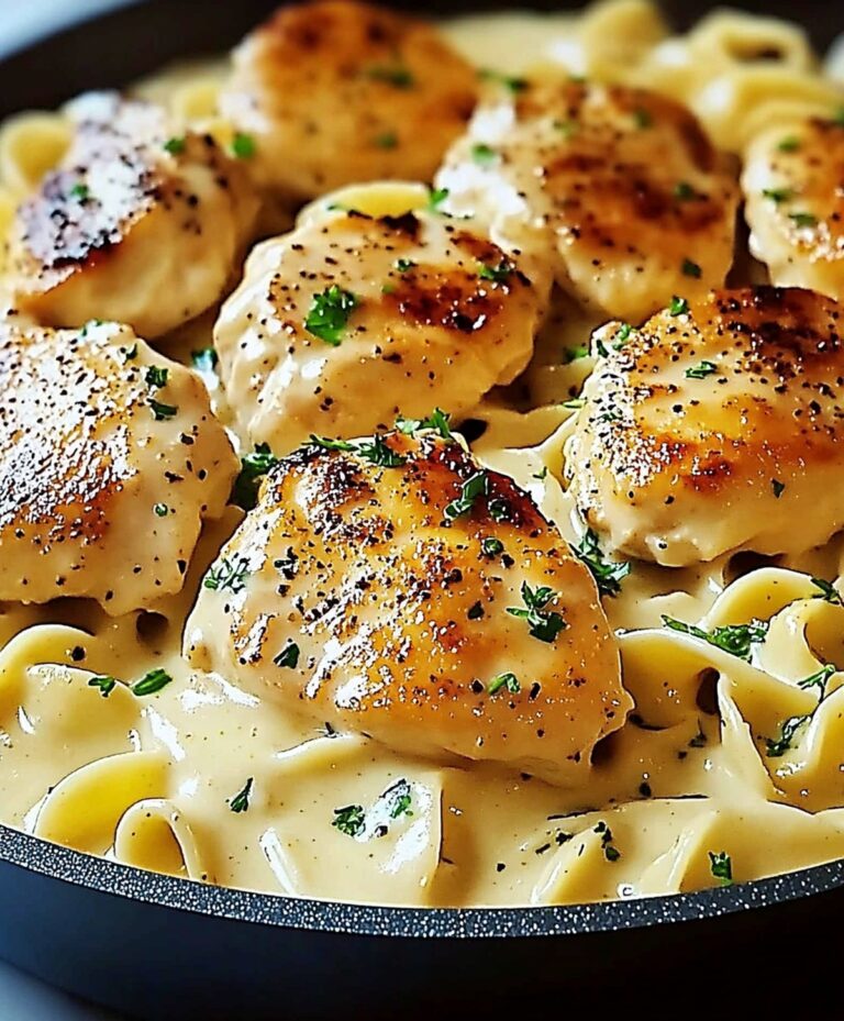 One-pan Chicken With Creamy Buttered Noodles Recipe