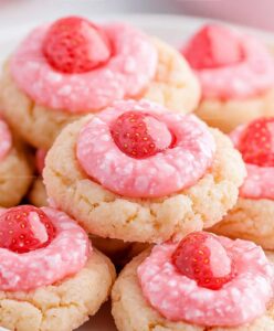 Perfect Strawberry Kiss Cookies Recipe