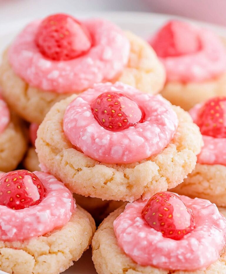Perfect Strawberry Kiss Cookies Recipe