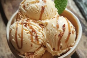 Homemade Salted Caramel Ice Cream Recipe