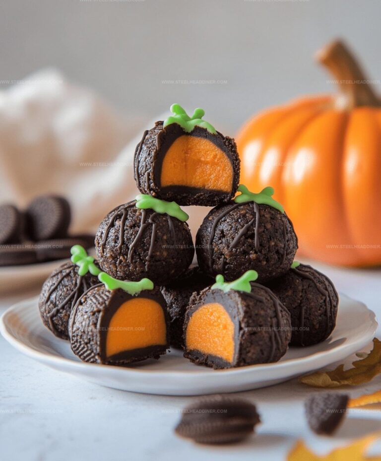 Pumpkin Oreo Balls Recipe