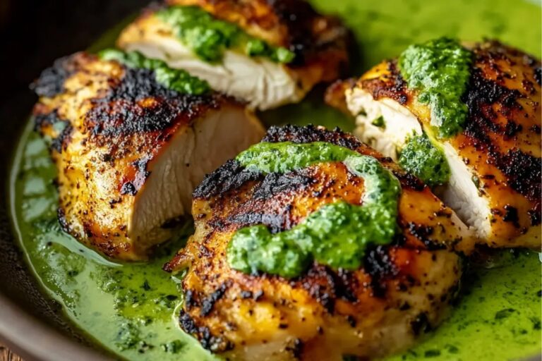 Peruvian Chicken With Green Sauce Recipe