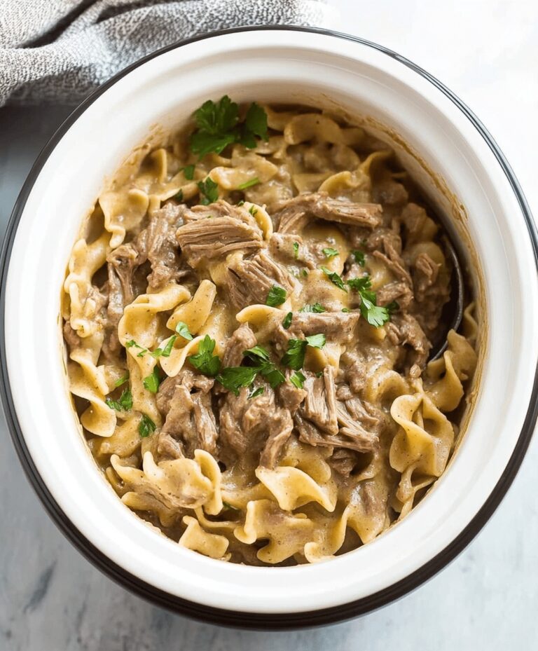 Crockpot Beef And Noodles Recipe