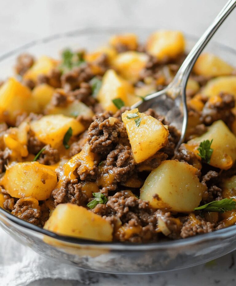 Hearty Ground Beef And Potatoes Recipe