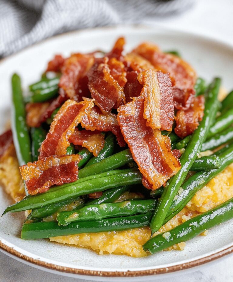 Quick & Easy Southern Bacon And Green Beans Recipe