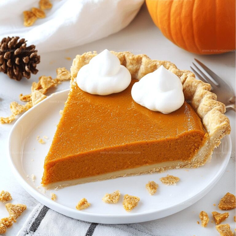 Pumpkin Pie With Sweetened Condensed Milk Recipe