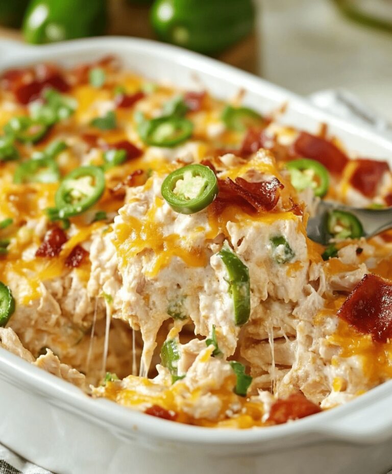 Jalapeno Popper Chicken Casserole Recipe