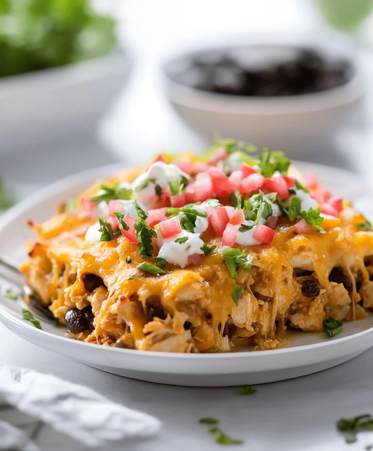 Zesty Fiesta Chicken Casserole Recipe