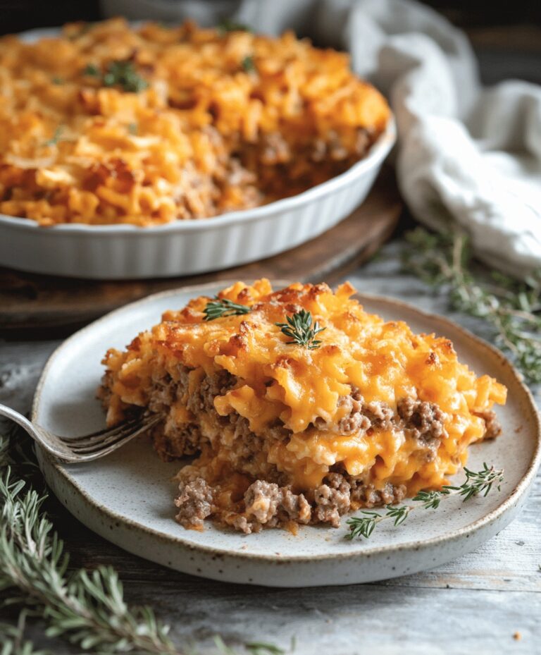 Hamburger Supreme Casserole Recipe