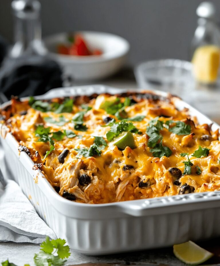Easiest Mexican Chicken Casserole Recipe