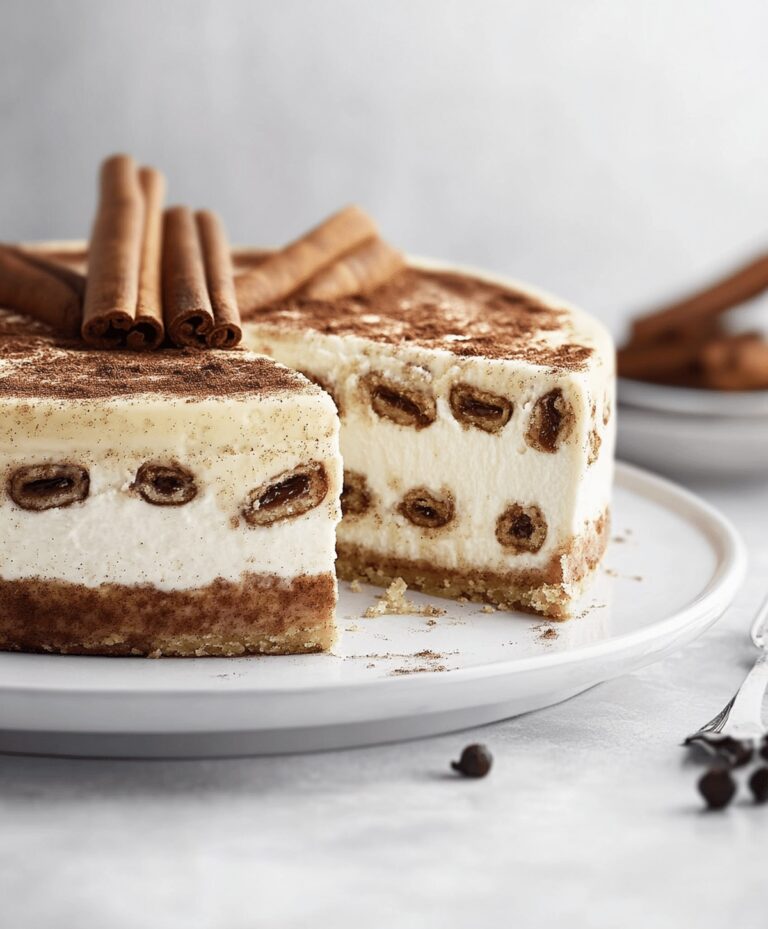 Cinnamon Roll Honeybun Cheesecake Recipe