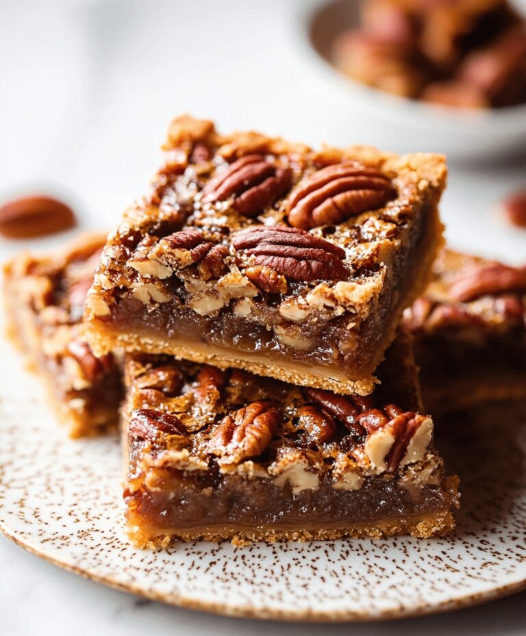 Irresistible Brown Butter Pecan Pie Bars Recipe