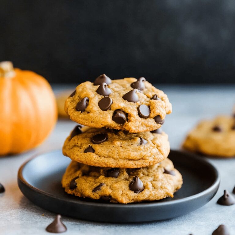 Pumpkin Chocolate Chip Cookies Recipe