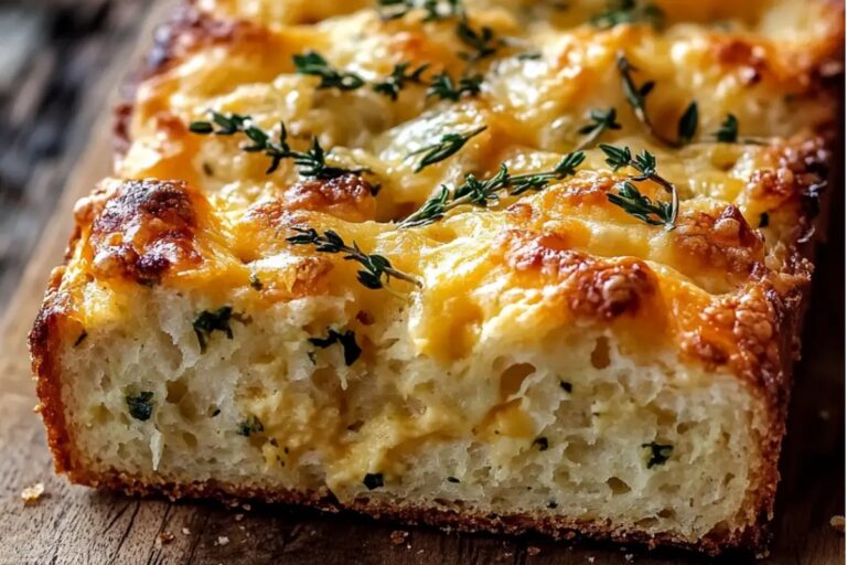 Cheesy Herb Quick Bread Recipe