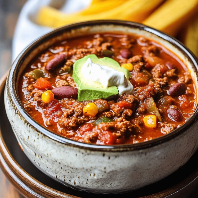 Beef Chili Recipe