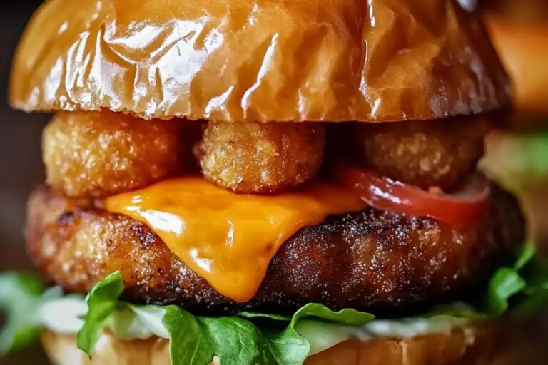 Mini Tater Tot Cheeseburgers Recipe