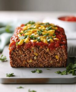 Spicy Mexican Taco Meatloaf Recipe