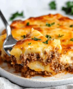 Ground Beef Casserole With Potatoes Recipe