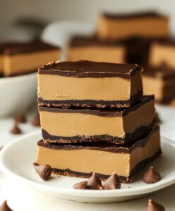 Delicious No-Bake Peanut Butter Buckeye Bars Recipe