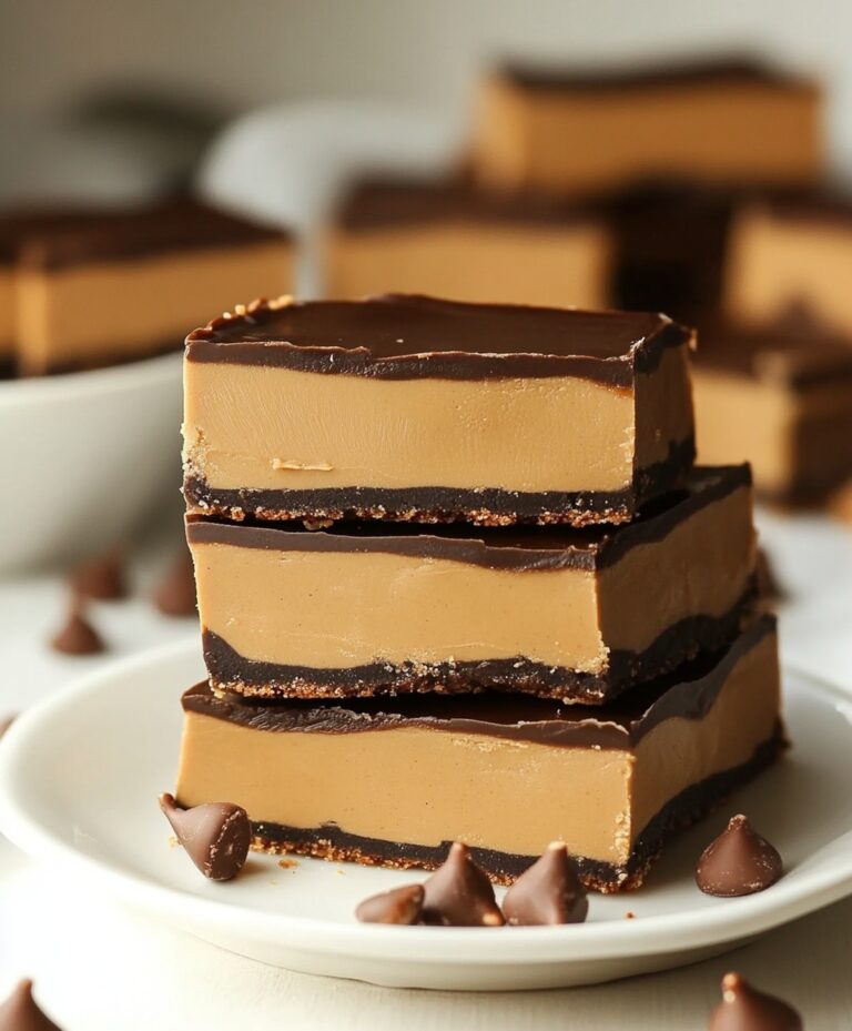 Delicious No-Bake Peanut Butter Buckeye Bars Recipe