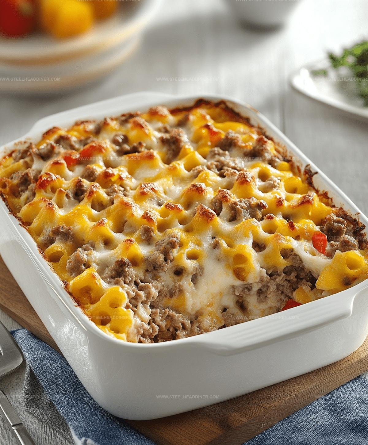 Easy Hamburger Supreme Casserole Recipe