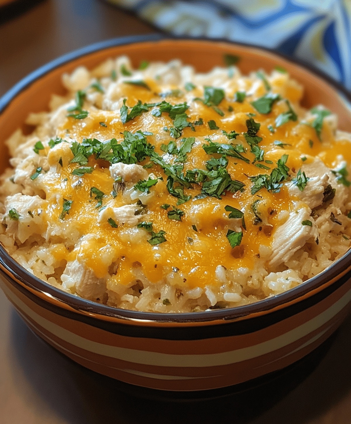 Cheesy Chicken And Rice Casserole Recipe