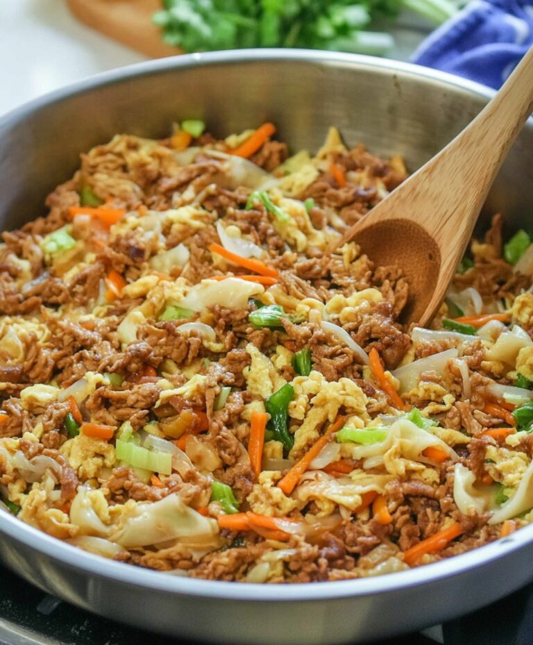 Quick and Tasty Egg Roll Stir Fry Recipe