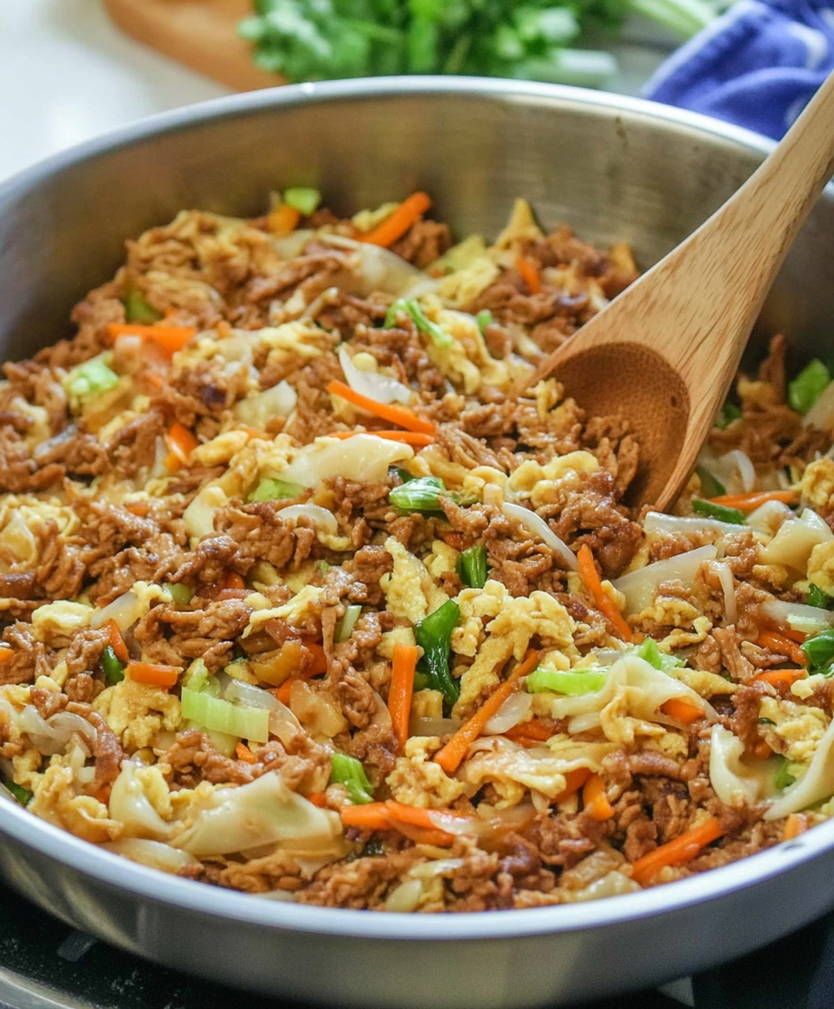 Quick and Tasty Egg Roll Stir Fry Recipe