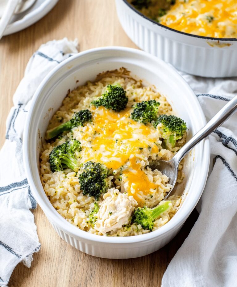 Chicken Broccoli Rice Casserole Recipe