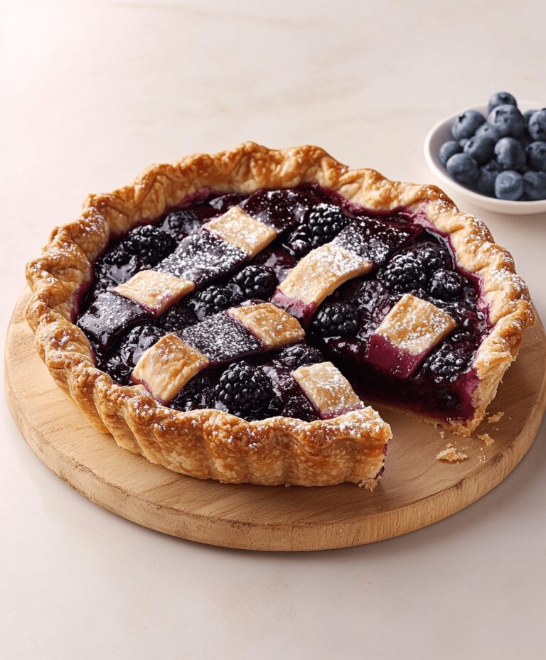 Triple Berry Pie Recipe