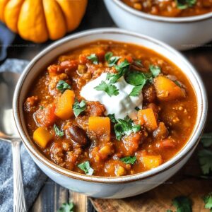 Pumpkin Chili Recipe