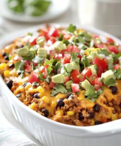 Taco Casserole With Tortillas Recipe