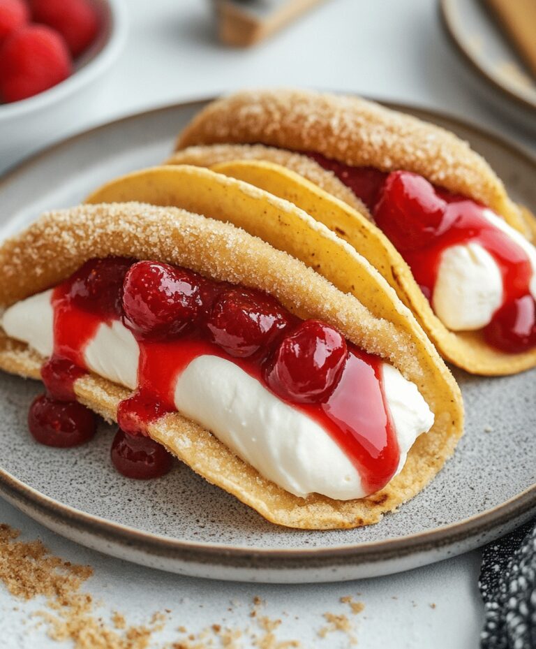 Cheesecake Tacos Recipe