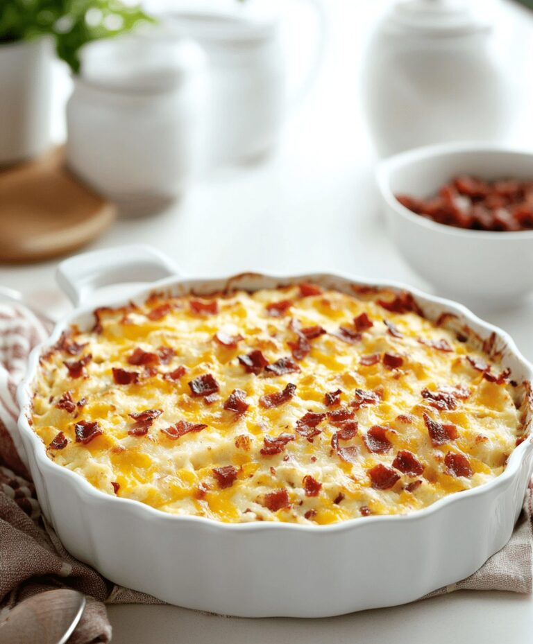 Cheesy Amish Breakfast Casserole Recipe