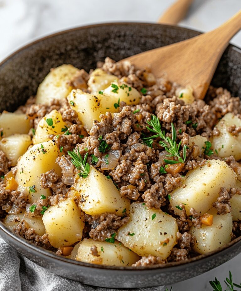 Ground Beef And Potatoes Recipe