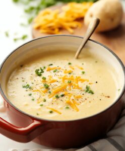 Cheesy Potato Soup Recipe