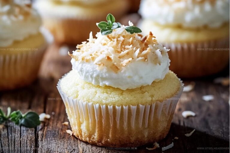 Coconut Cream Cheesecake Cupcakes Recipe