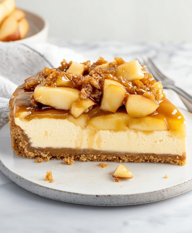 Caramel Apple Cheesecake Recipe