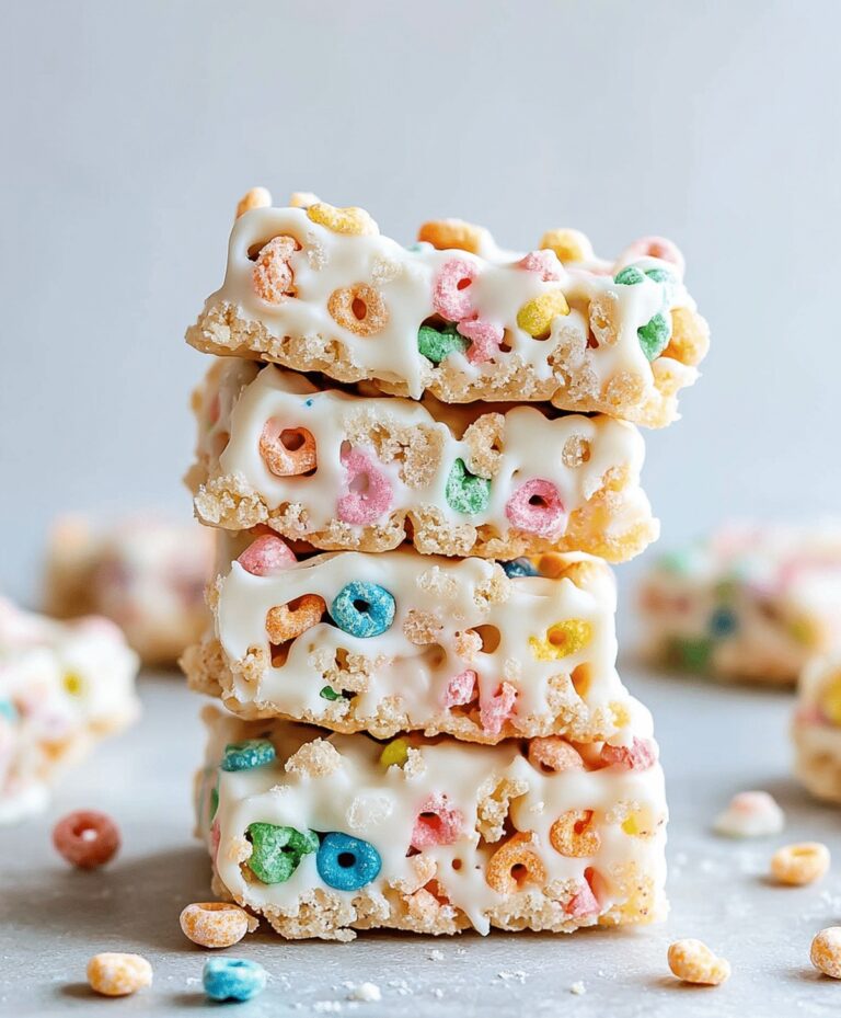 White Chocolate Lucky Charms Treats Recipe
